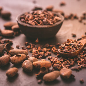 pure raw cacao nibs